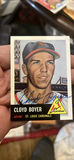 Topps Reprint 1953 Baseball Card Clod Boyer Autographed #60 - thumbnail 1 of 3