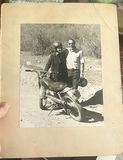 2 Cabinet Photos 1950s California Motorbikers - thumbnail 1 of 4
