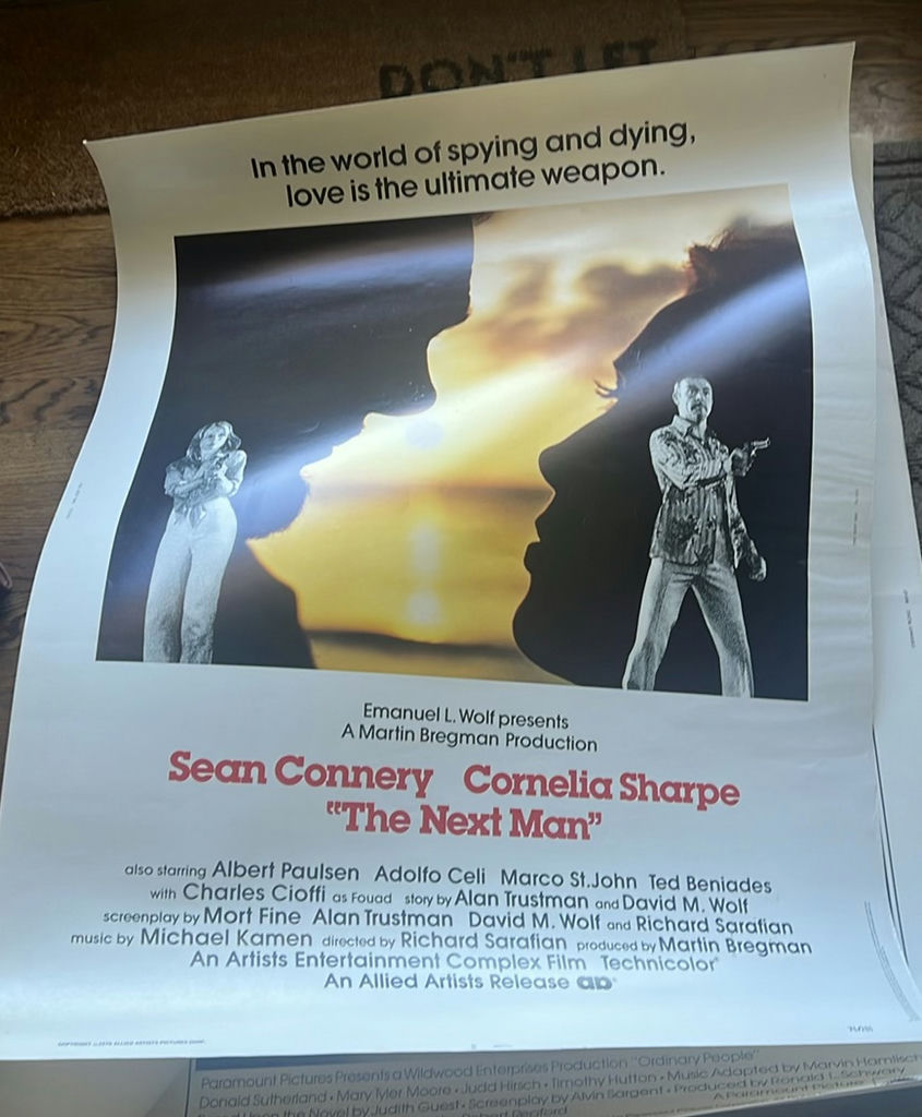 4 1980 Era 1 Sheet Movie Posters Sean Connery - image 10 of 10