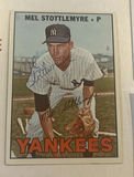 Mel Stottlemyre 1967 Yankees Autographed Topps Baseball Card With Coa - thumbnail 2 of 4