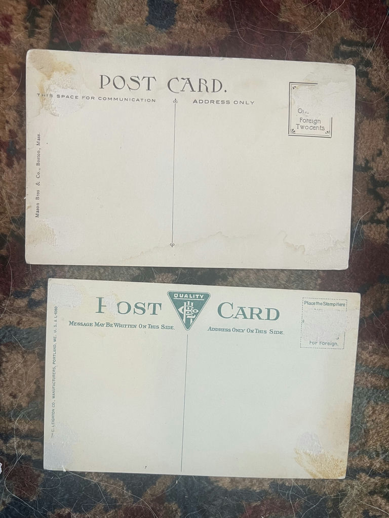 Lot 17 Early Maine Postcards Unposted - image 7 of 17
