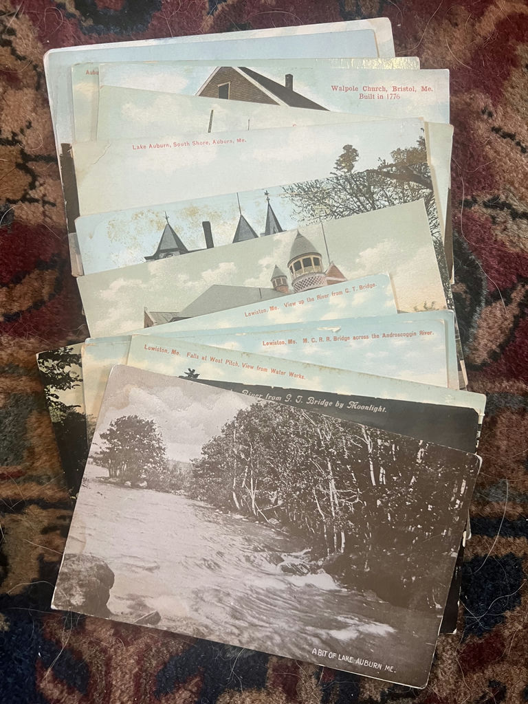 Lot 17 Early Maine Postcards Unposted - image 1 of 17