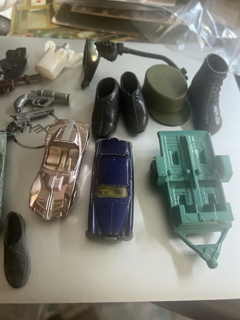 Lot GI Joe Parts And Dinky Tootsie Car Parts - image 4 of 21