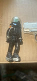 Hawkeye Chrome Cap Pistol & Fisher-Price 1979 Alien Figure - thumbnail 3 of 7