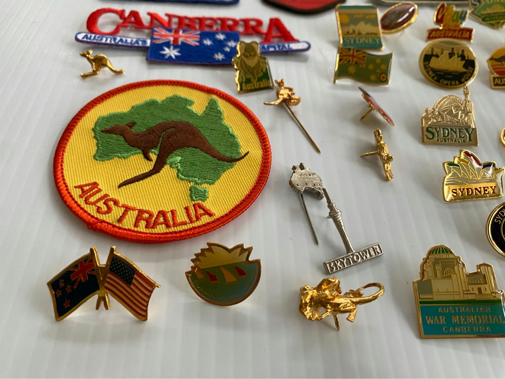 Large Lot Of Australian Patches And Trading Pins - image 8 of 8