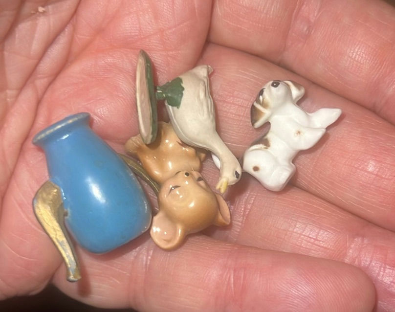 Lot Of Mid Century Doll House Toys And Dolls - image 6 of 8