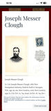 Cdv NH 18th Reg Col Joseph Messer Clough - thumbnail 3 of 3