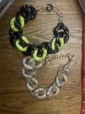 Pair Of Chunky Chain Modern Lucite Women’s Necklaces - thumbnail 1 of 6