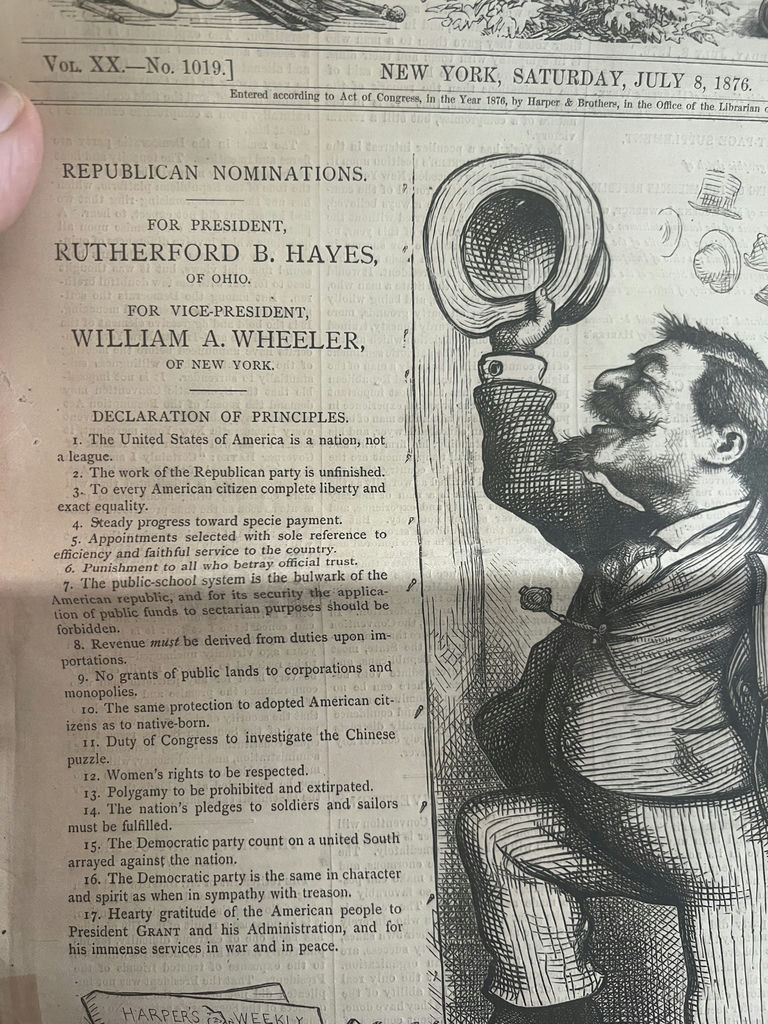 1850’s -1870s Newspapers Harper’s, Scranton Journal, Gleason - image 8 of 8