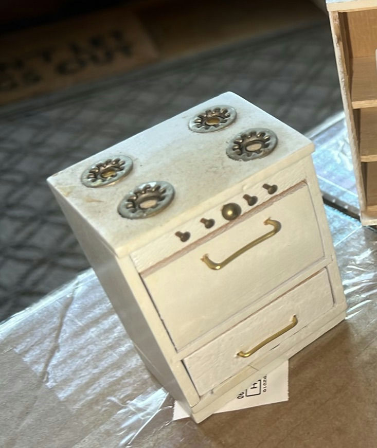 Three Piece Mcm Dollhouse Kitchen, Appliance Set - image 4 of 5
