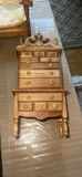 Formez & Shackman Dollhouse Highboy & Canopy Bed Vintage - thumbnail 2 of 9