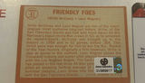1964 Topps Baseball Card Friendly Foes Signed Leon Wagner - thumbnail 6 of 6