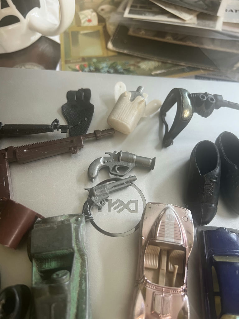 Lot GI Joe Parts And Dinky Tootsie Car Parts - image 6 of 21