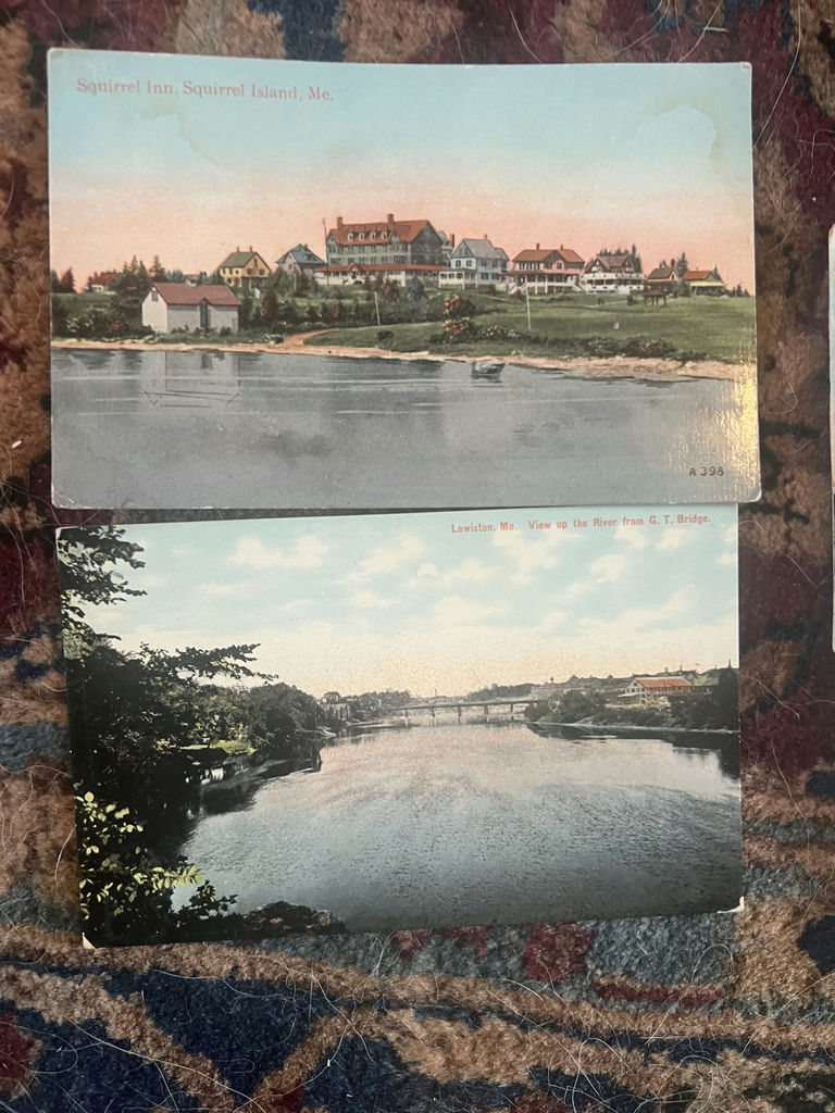 Lot 17 Early Maine Postcards Unposted - image 6 of 17