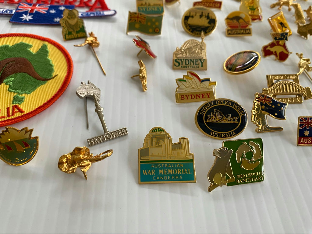 Large Lot Of Australian Patches And Trading Pins - image 7 of 8