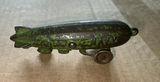1920s Hubley Cast Iron Navy Blimp Dirigable Pull Toy 4.25” - thumbnail 2 of 4