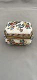 3 Trinket Boxes. Capodimonte, Chantilly Porcelain And Unmarked - thumbnail 11 of 16