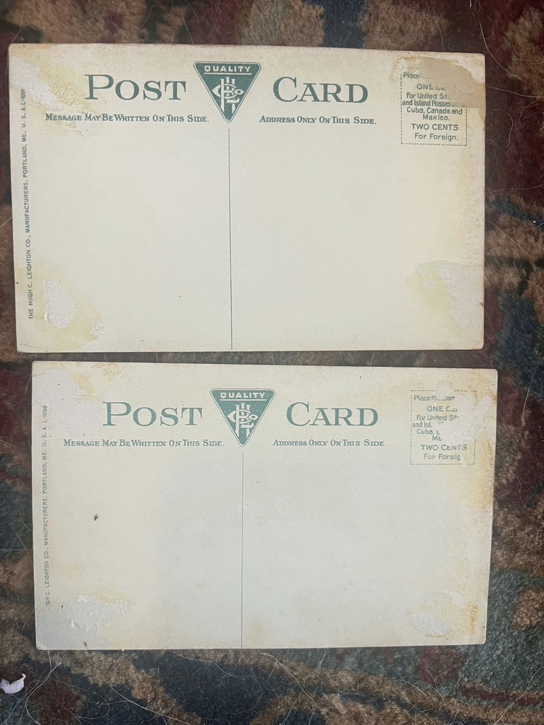 Lot 17 Early Maine Postcards Unposted - image 5 of 17