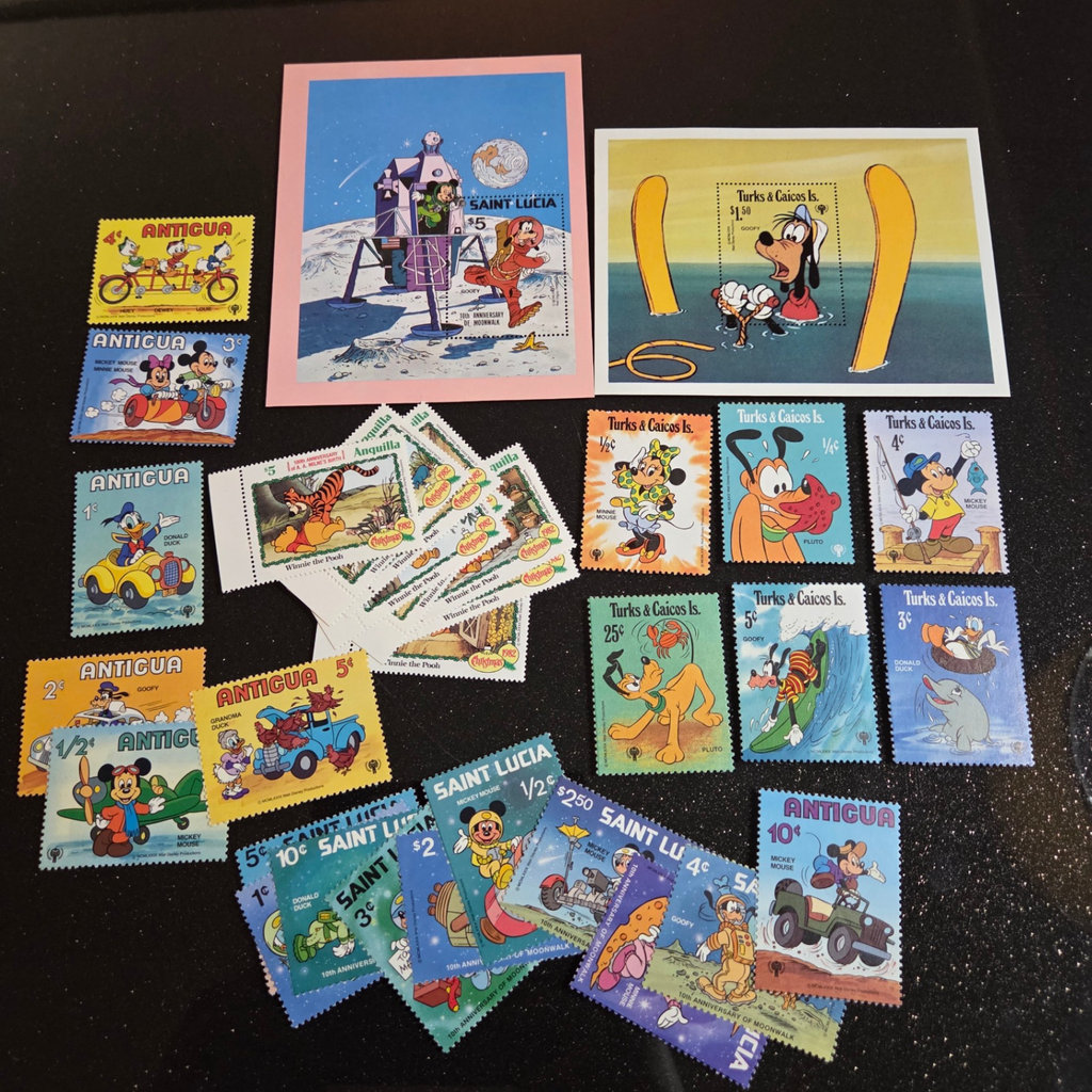 Disney Caribbean Stamps - image 1 of 3