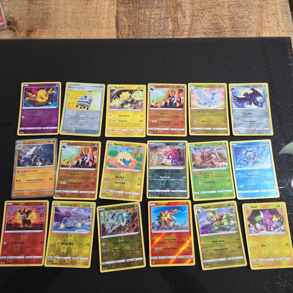 18 Pokemon Cards - image 1 of 4