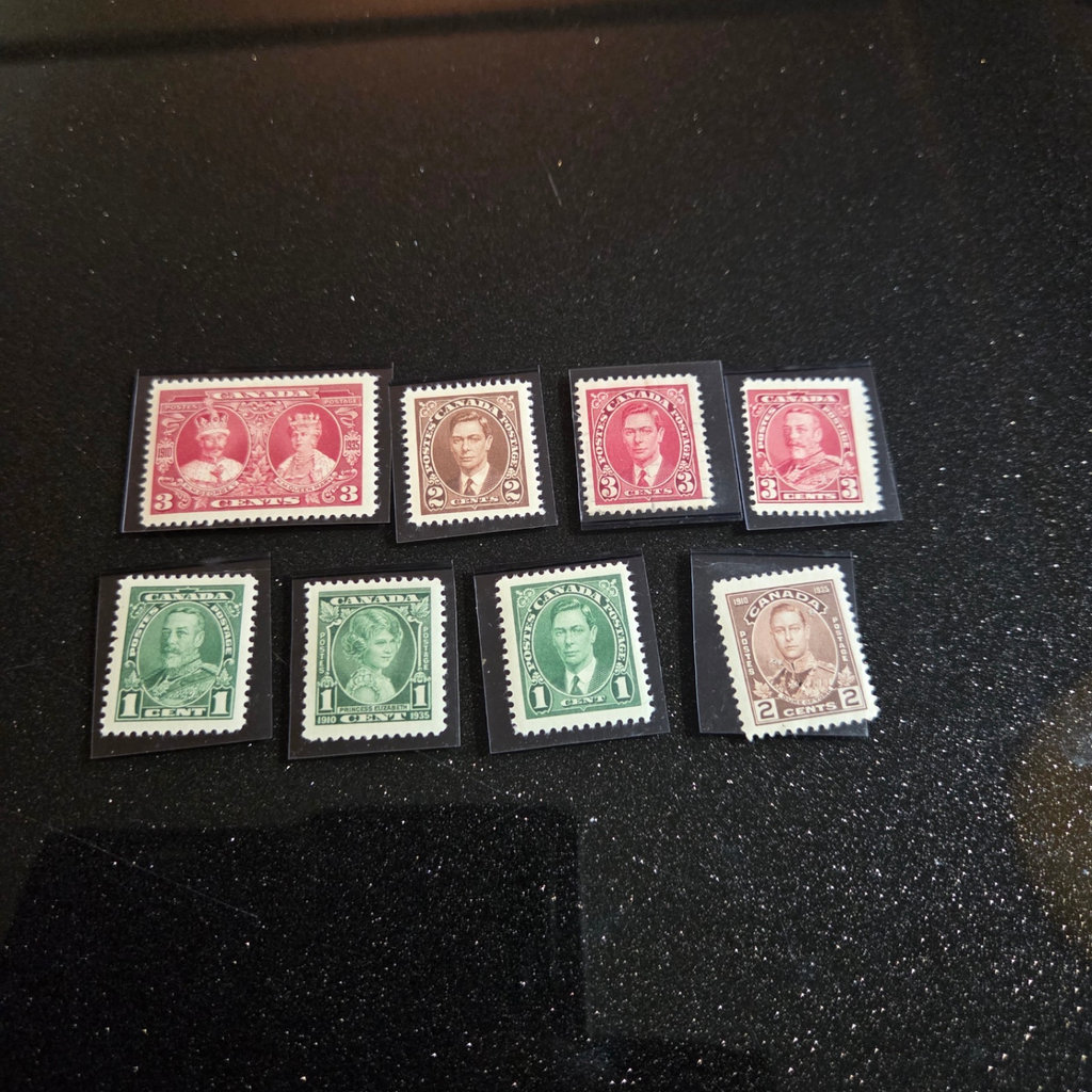 Old Canada 1 to 3 Cent Stamps - image 1 of 3