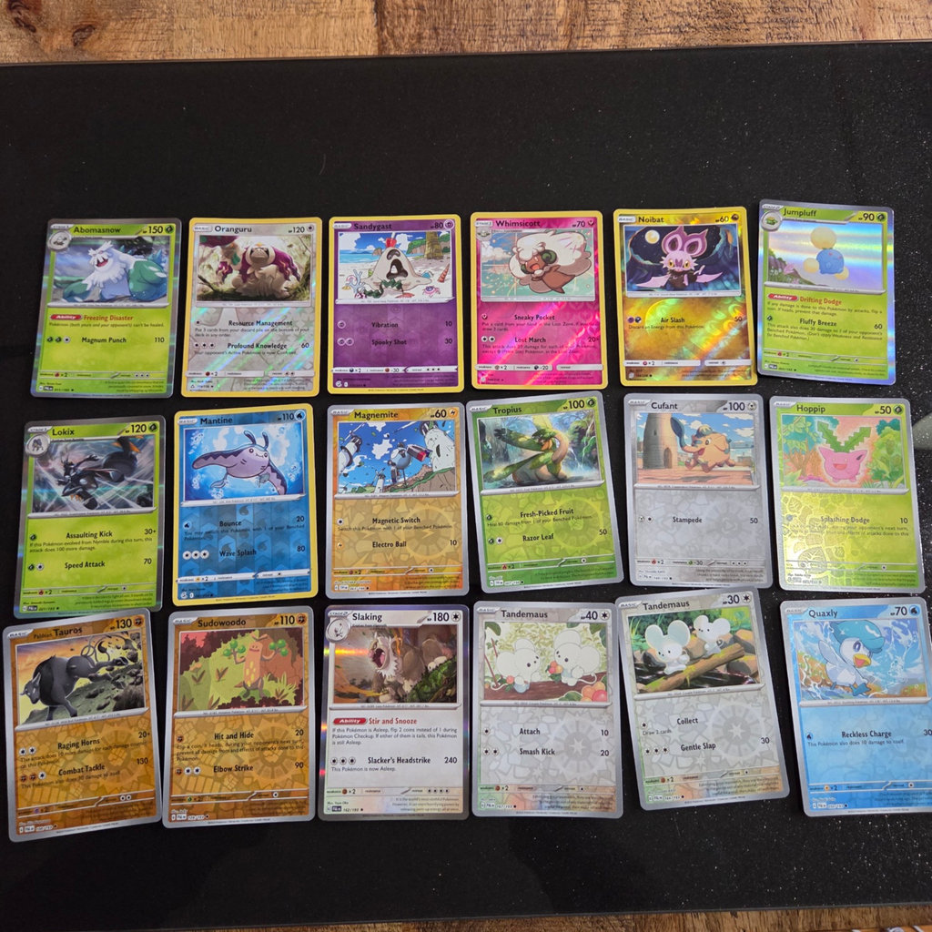18 Pokemon Cards - image 1 of 4