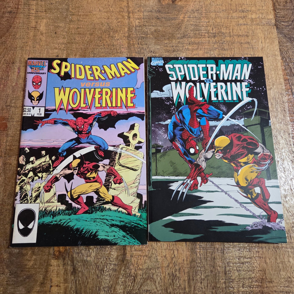 Spiderman vs Wolverine Comics - image 1 of 4