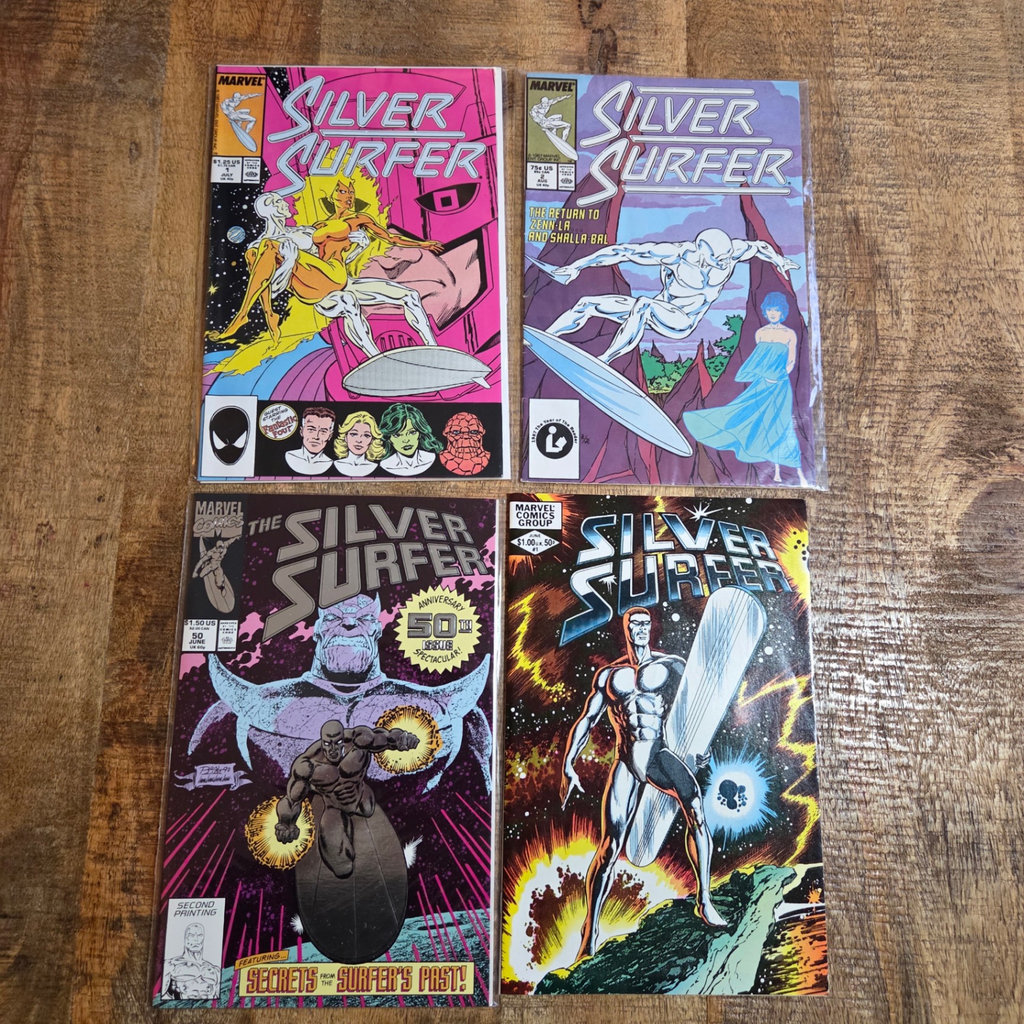 Silver Surfer #1 2 50 and One Shot - image 1 of 3