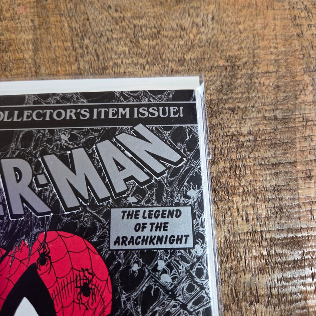 Spiderman #1 Silver Variant Cover - image 5 of 5