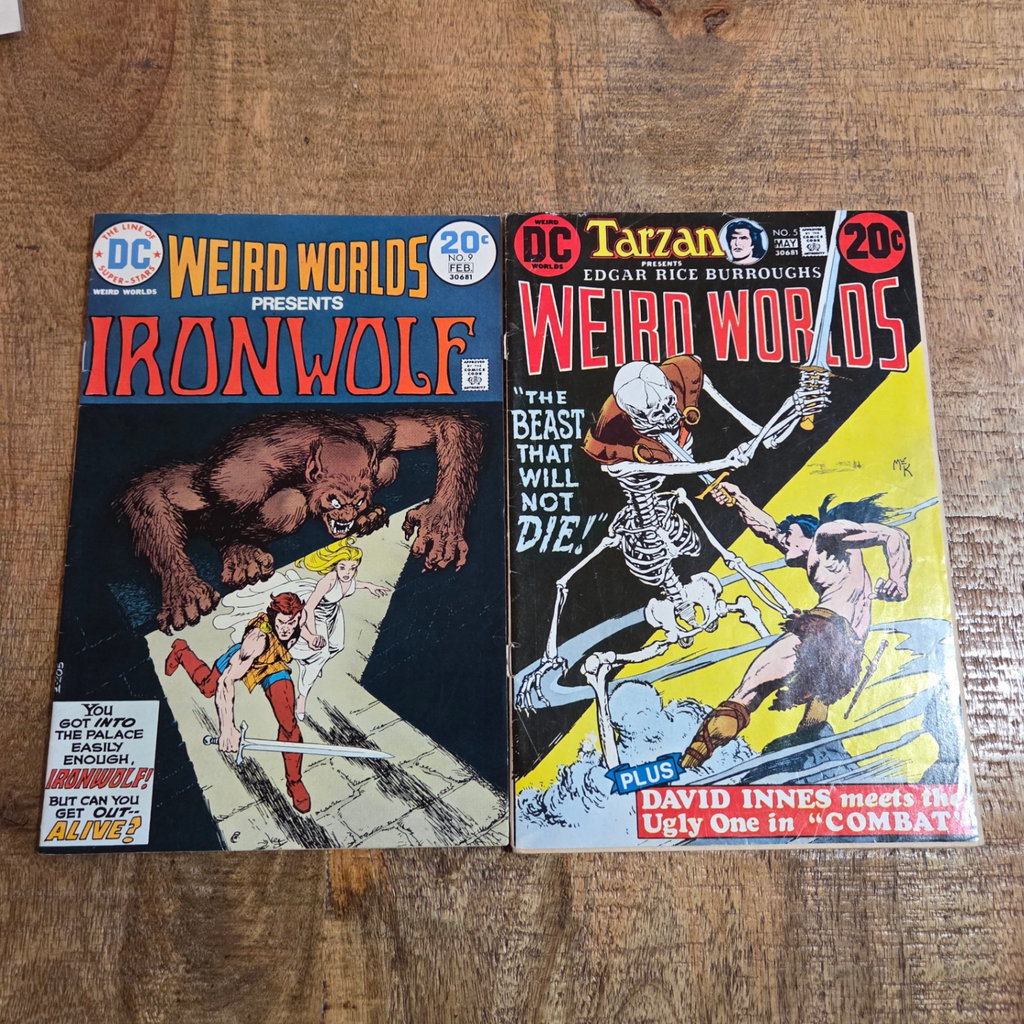 Weird Worlds Presents #5 and 9 - image 1 of 5