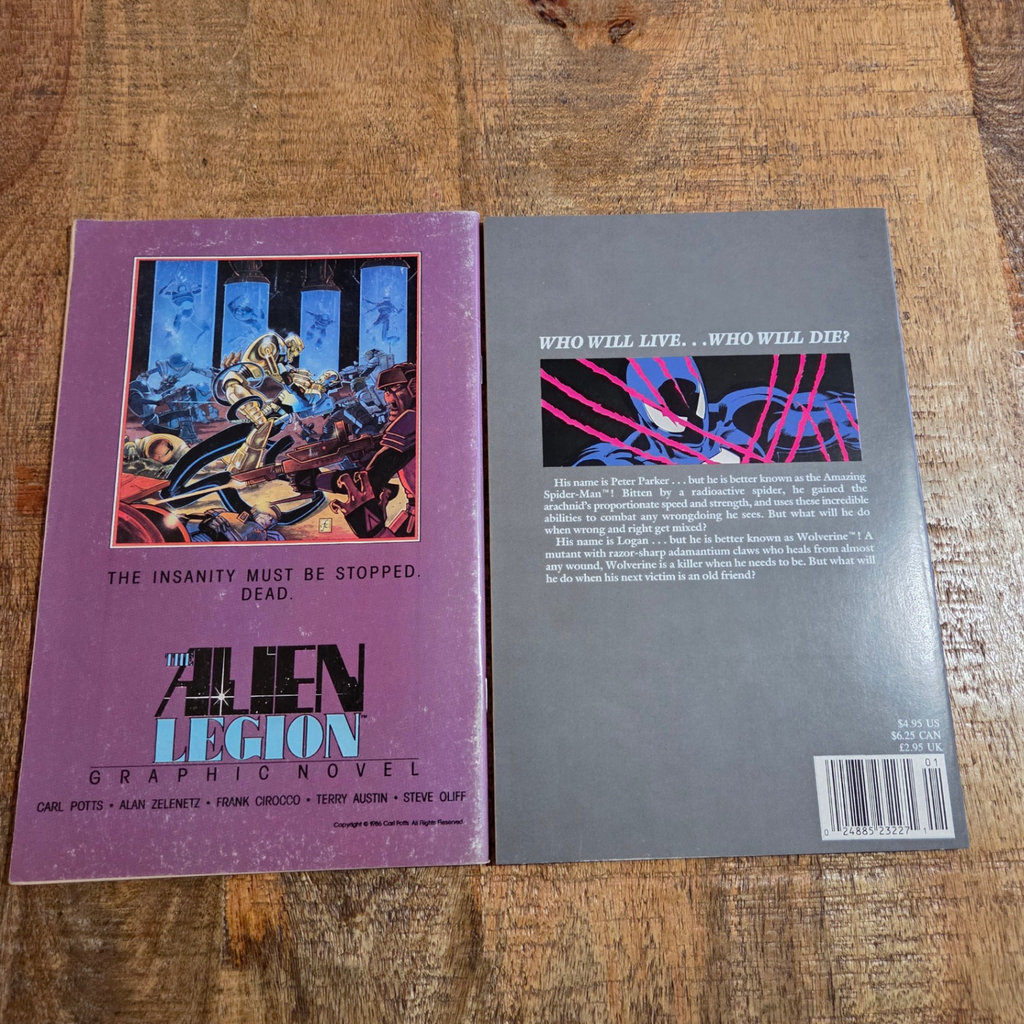 Spiderman vs Wolverine Comics - image 3 of 4