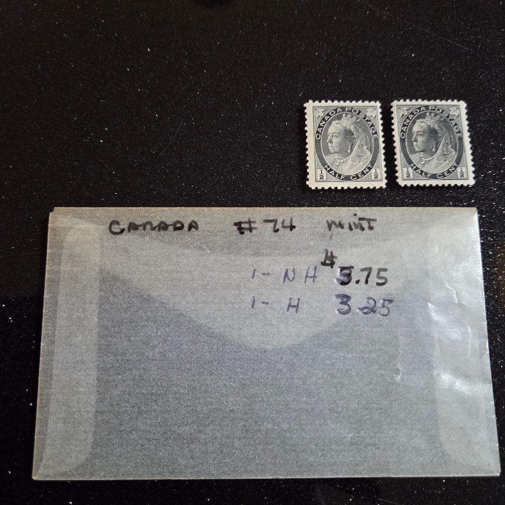Queen Victoria Half Cent Stamps - image 1 of 2