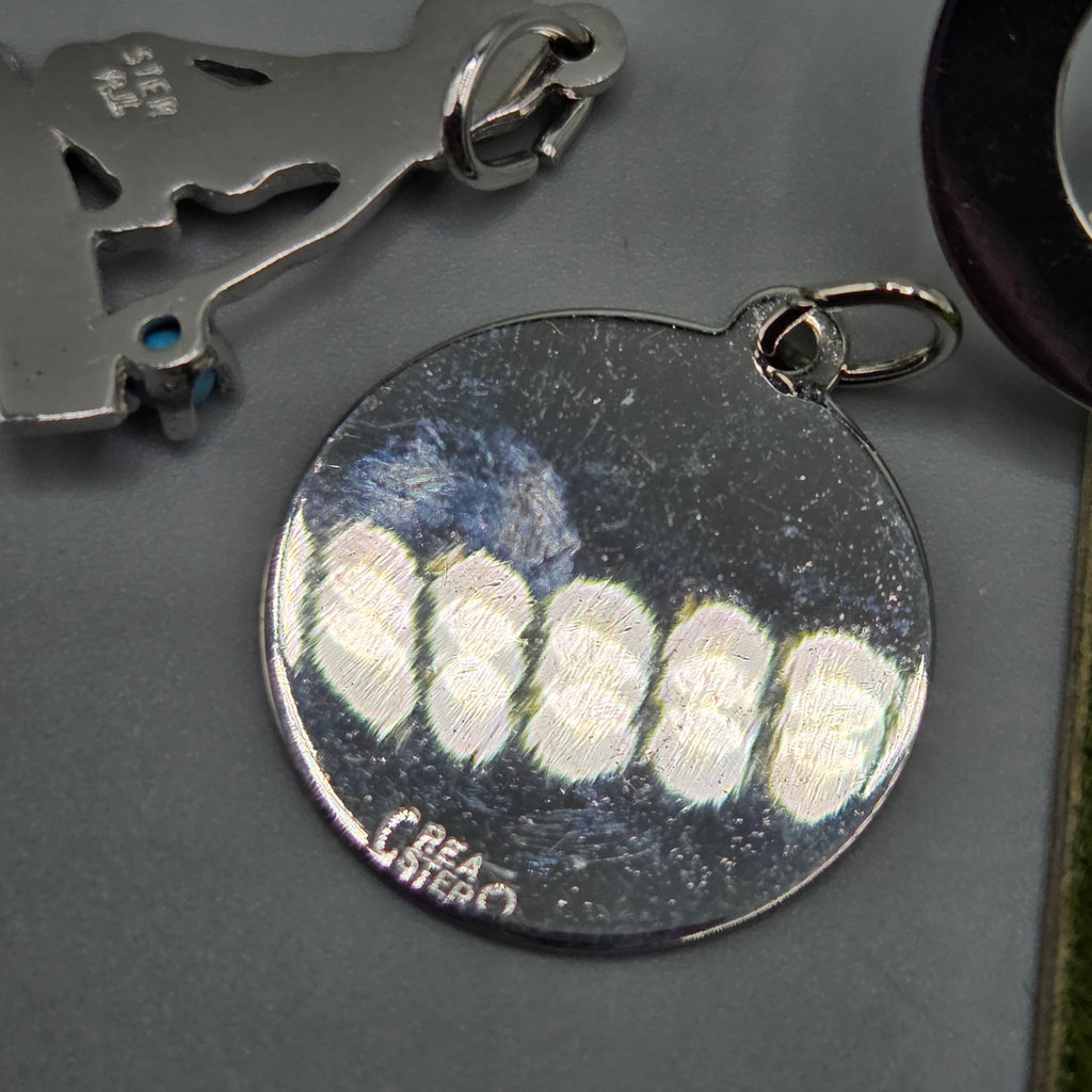 Sterling Zodiac and December Charms - image 6 of 8