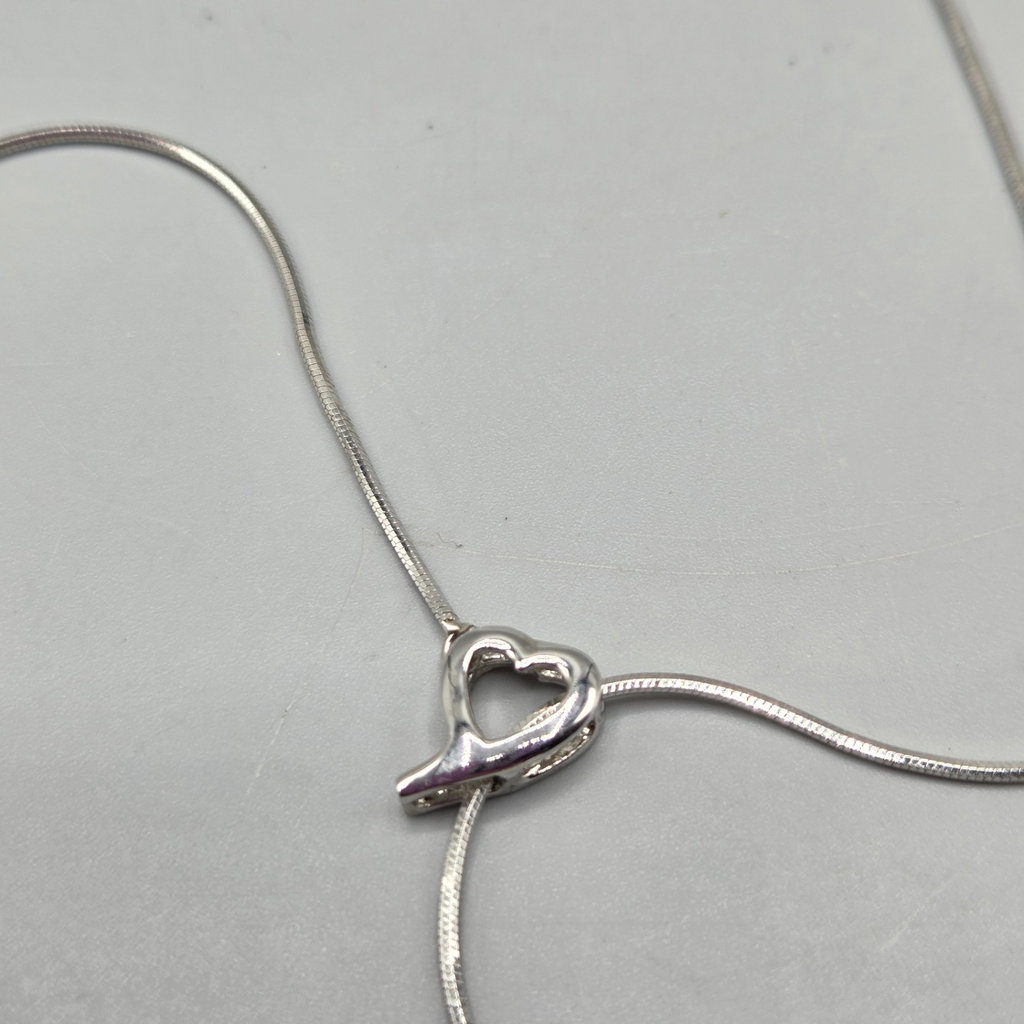 Real Pearl on Sterling Silver Chain - image 2 of 5