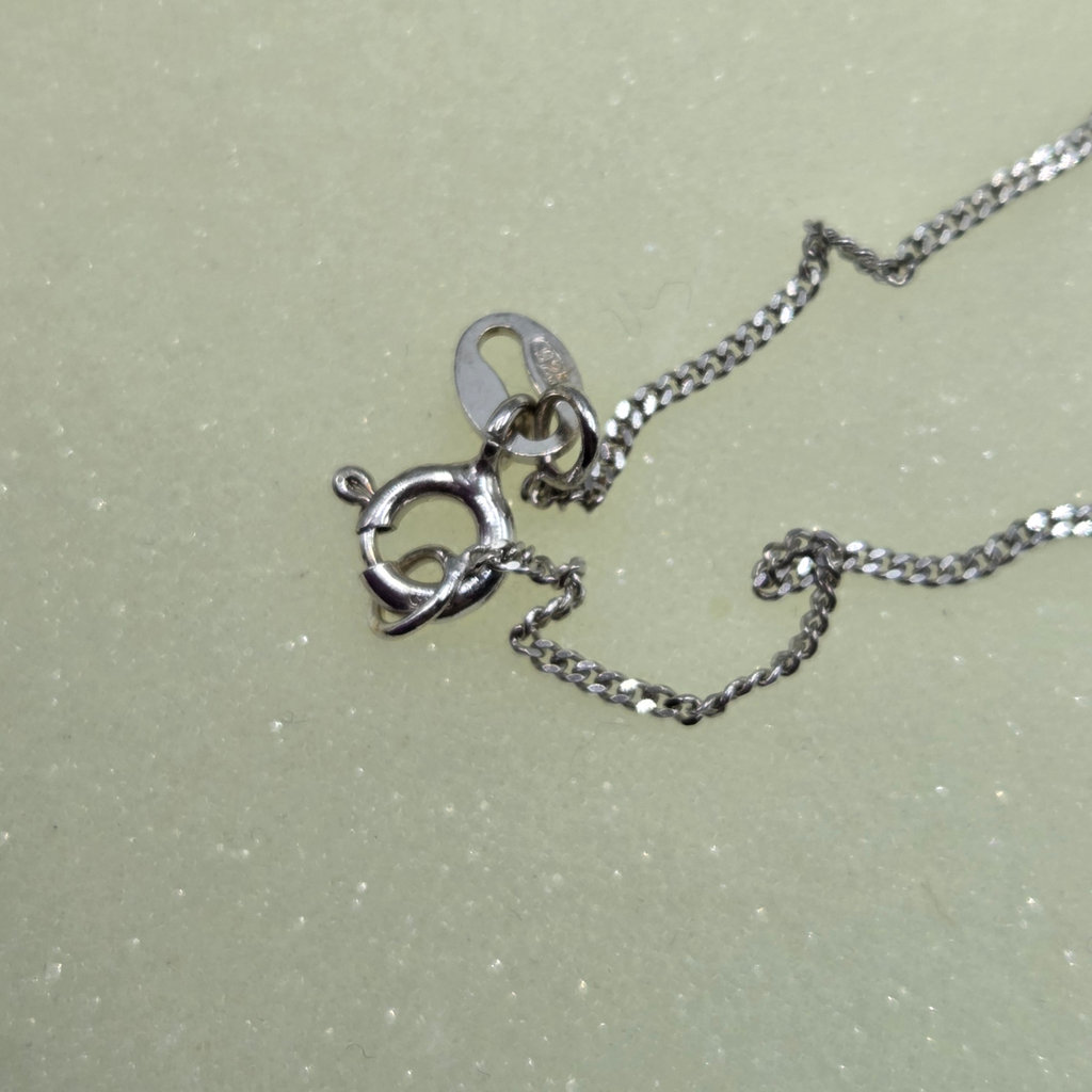 Sterling Silver Butterfly Pendant on Silver Chain - image 4 of 5