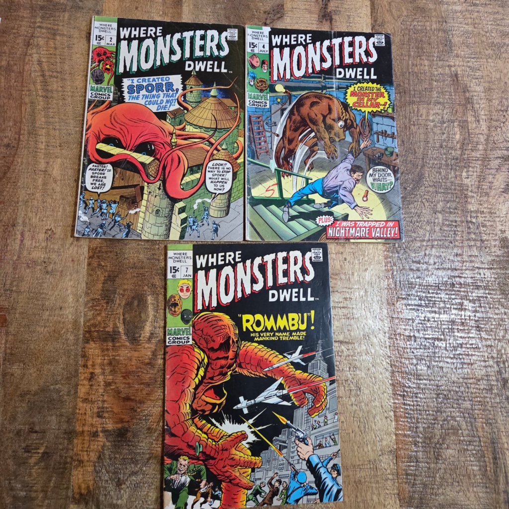 Where Monsters Dwell #2 4 7 - image 1 of 5