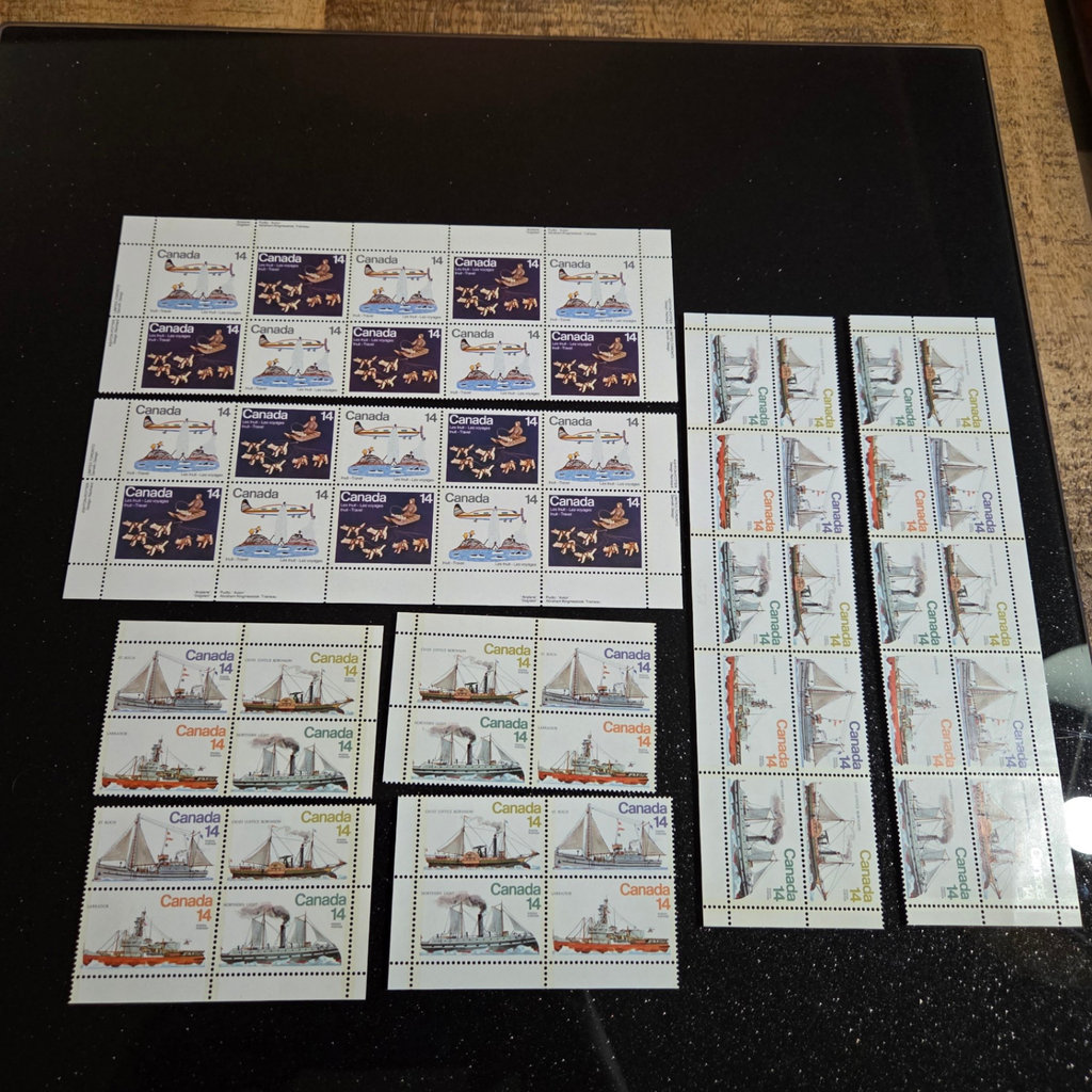 Canada 14 Cent Stamp Blocks - image 1 of 3