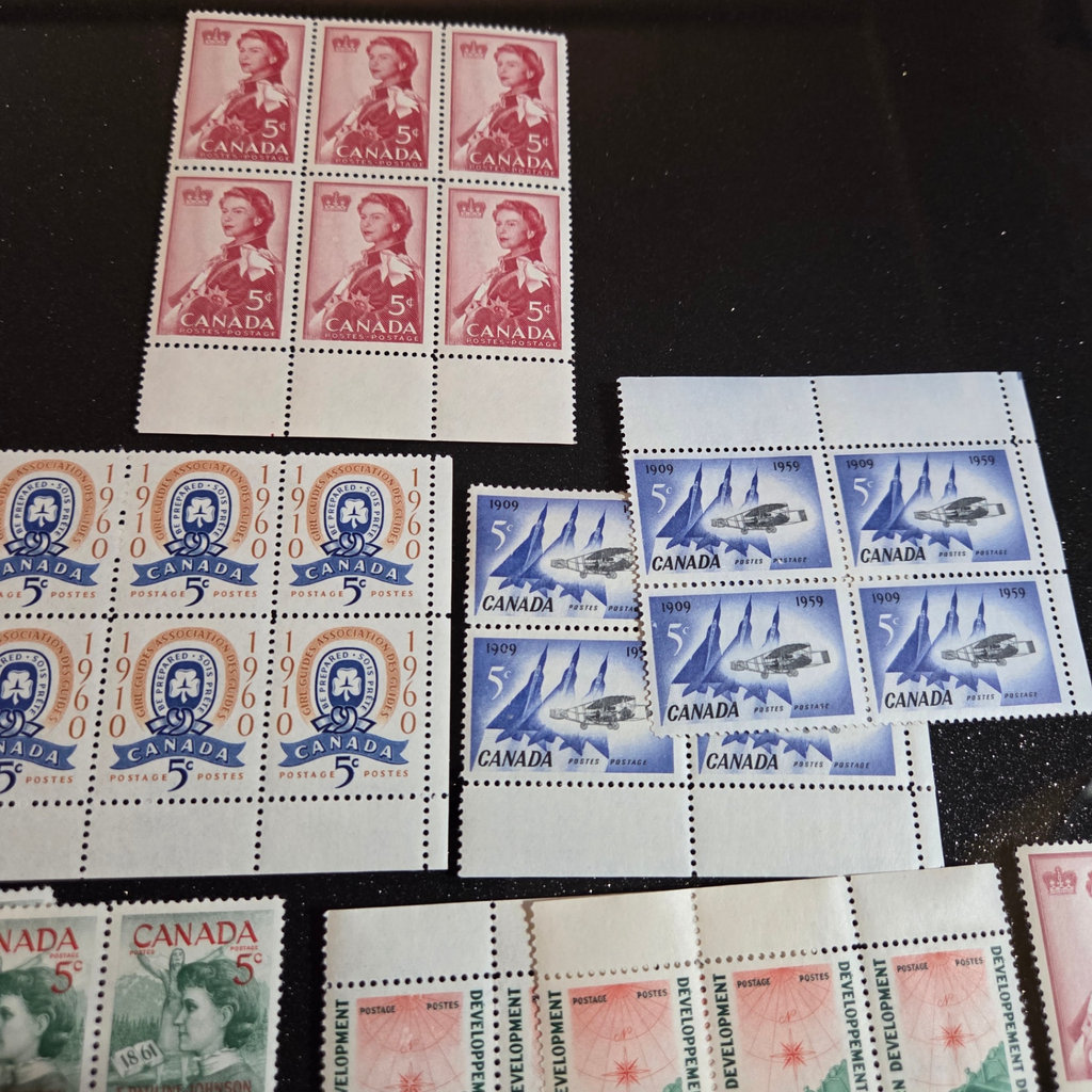 1950s and 1960s Canada Stamps - image 3 of 4