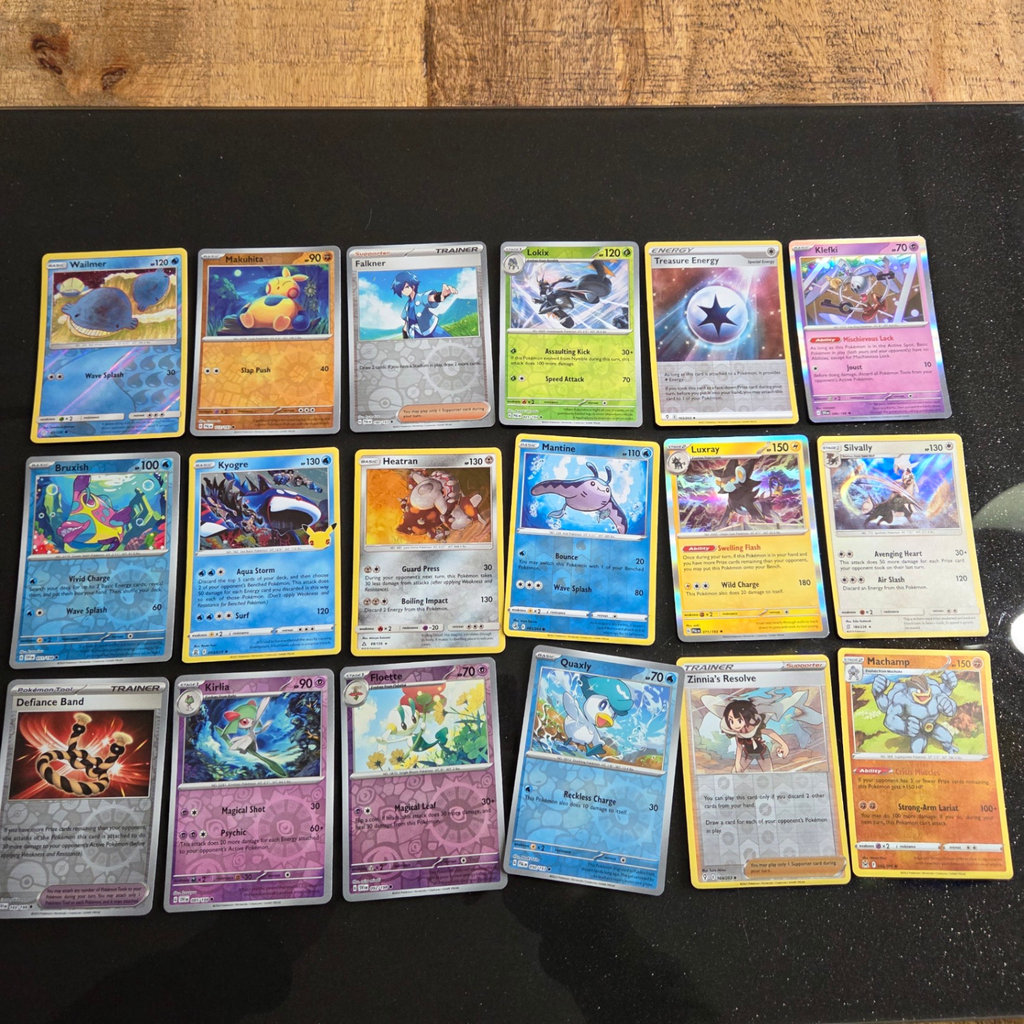 18 Pokemon Cards - image 1 of 4