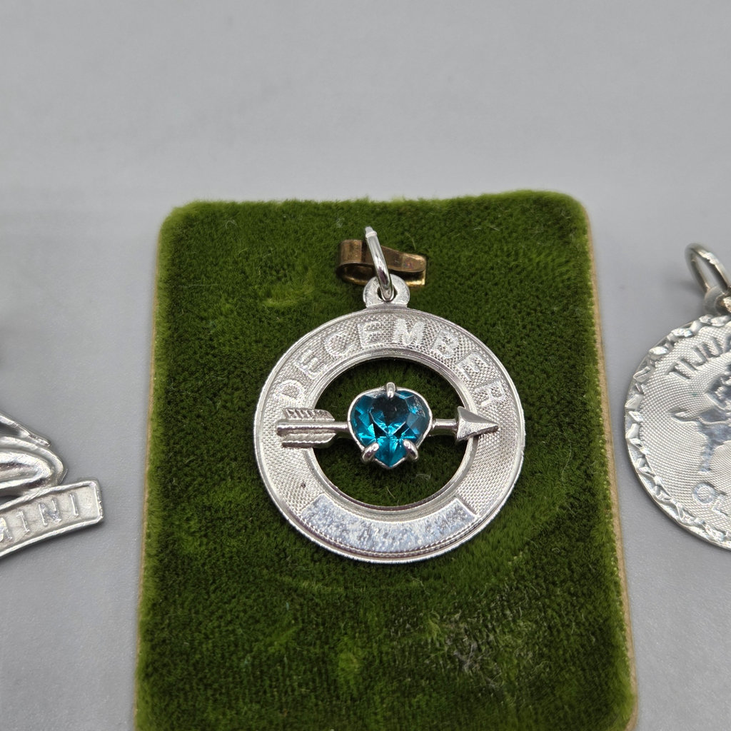 Sterling Zodiac and December Charms - image 3 of 8