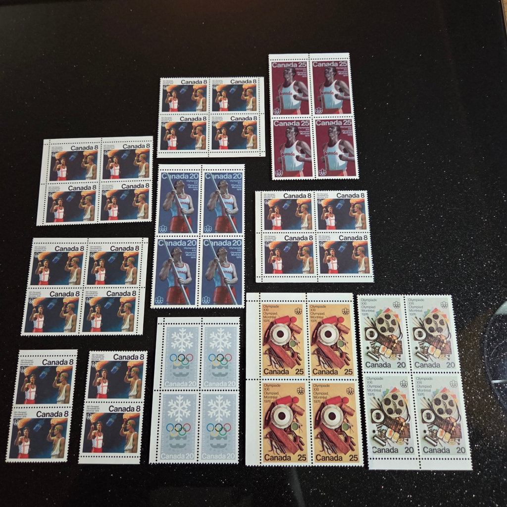 Canada Olympics Stamps - image 1 of 3