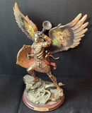 Collection of angel and archangel figurines: St. Michael, St. Gabriel, and St. Raphael - thumbnail 5 of 16