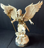 Collection of angel and archangel figurines: St. Michael, St. Gabriel, and St. Raphael - thumbnail 14 of 16