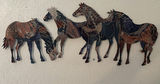 Metal wall art collection: horses, deer, dragon and cross motifs - thumbnail 1 of 8