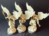 Collection of angel and archangel figurines: St. Michael, St. Gabriel, and St. Raphael - thumbnail 9 of 16