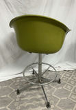 MCM Olive Cosco swivel stool, 2 leopard doormats - thumbnail 2 of 6