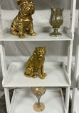 2 White IKEA Shelving, Silver & Gold Decor - thumbnail 3 of 6