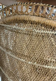 Two Vintage Bohemian Rattan Peacock Chairs - thumbnail 8 of 9