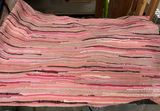 Woven Rug And Throw Pillows, Apricots, Greys, Turquoise - thumbnail 6 of 8