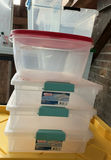 Stackable plastic storage bins and totes - thumbnail 4 of 5